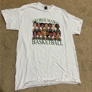 George Mason Basketball White T-Shirt